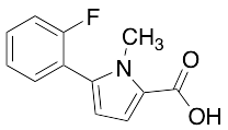 5-(2-Fluorophenyl)-1-methyl-1H-pyrrole-2-carboxylic Acid