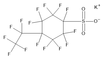 Perfluoro-4-ethylcyclohexylsulfonic acid potassium 50 µg/mL in Methanol:Water