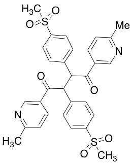 1,4-bis(6-Methylpyridin-3-yl)-2,3-bis(4-(methylsulfonyl)phenyl)butane-1,4-dione