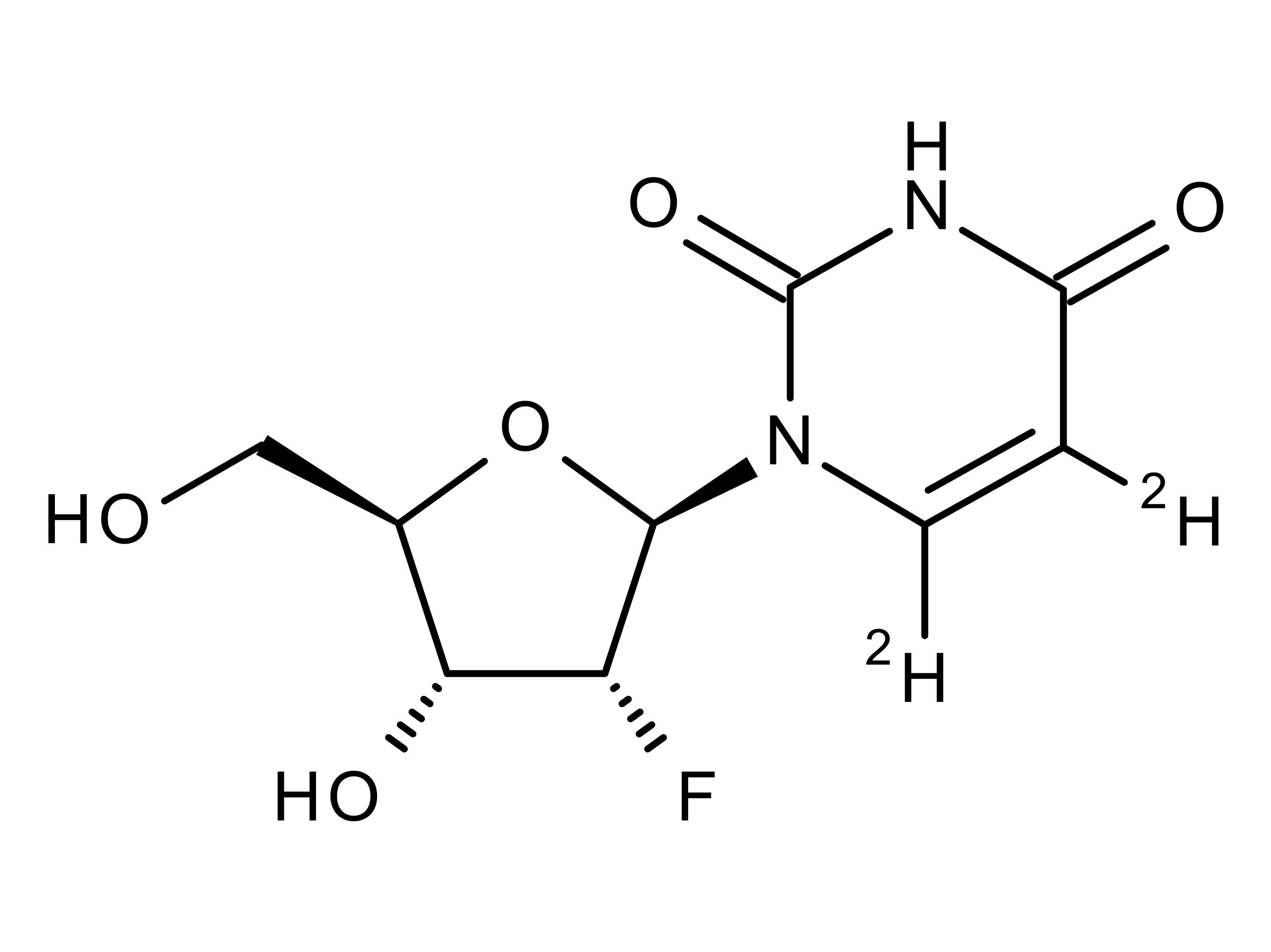 2'-Fluoro-2'-deoxyuridine-5,6-d2