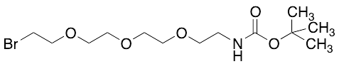 1-Boc-amino-3,6,9-trioxaundecanyl-11-bromide