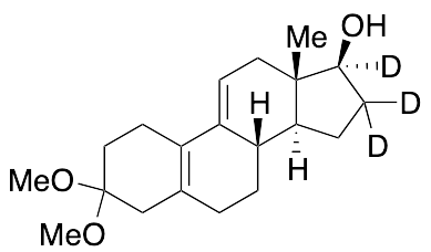 (17Beta)-3,3-Dimethoxyestra-5(10),9(11)-dien-17-ol-d3