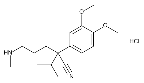 (2RS)-2-(3,4-Dimethoxyphenyl)-5-(methylamino)-2-(1-methylethyl)pentanenitrile Hydrochloride - CAS No. 67775-97-7 (2RS)-2-(3,4-Dimethoxyphenyl)-5-(methylamino)-2-(1-methylethyl)pentanenitrile Hydrochloride