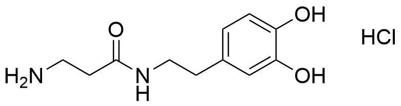 N-beta-Alanyldopamine hydrochloride salt