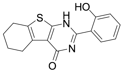 2-(2-Hydroxyphenyl)-5,6,7,8-tetrahydrobenzo[4,5]thieno[2,3-d]pyrimidin-4(1H)-one