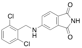 5-[[(2,6-Dichlorophenyl)methyl]amino]-1H-isoindole-1,3(2H)-dione