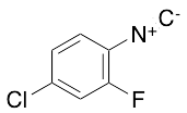 4-chloro-2-fluoro-1-isocyanobenzene