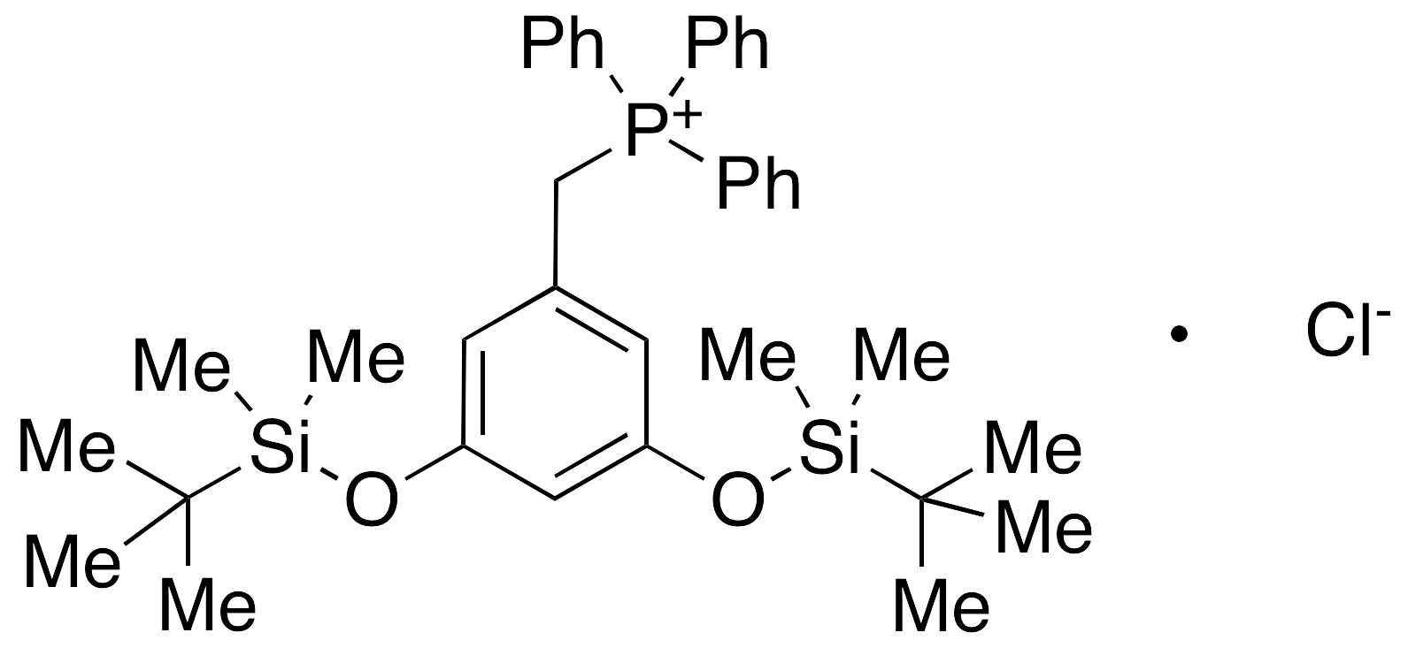 [[3,5-Bis[[(1,1-dimethylethyl)dimethylsilyl]oxy]phenyl]methyl]triphenylphosphonium Chloride