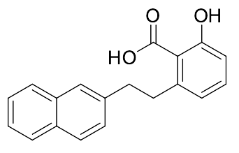 6-Despentadecyl, 6-(2-naphthyl)ethyl) Anacardic Acid
