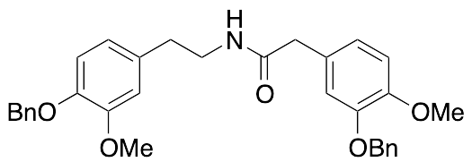 N-[4-(Benzyloxy)-3-methoxyphenethyl]-2-[3-(benzyloxy)-4-methoxyphenyl]acetamide