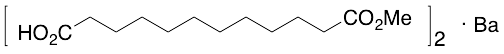 Dodecanedioic Acid 1-Methyl Ester Barium Salt