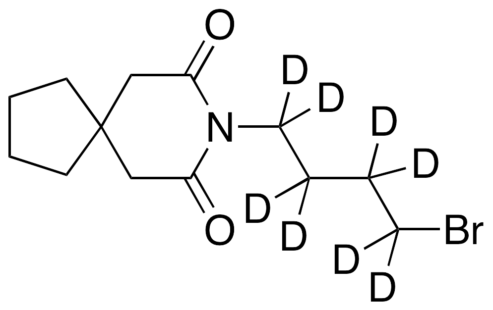 8-(4-Bromobutyl)-8-azaspiro[4.5]decane-7,9-dione-d8