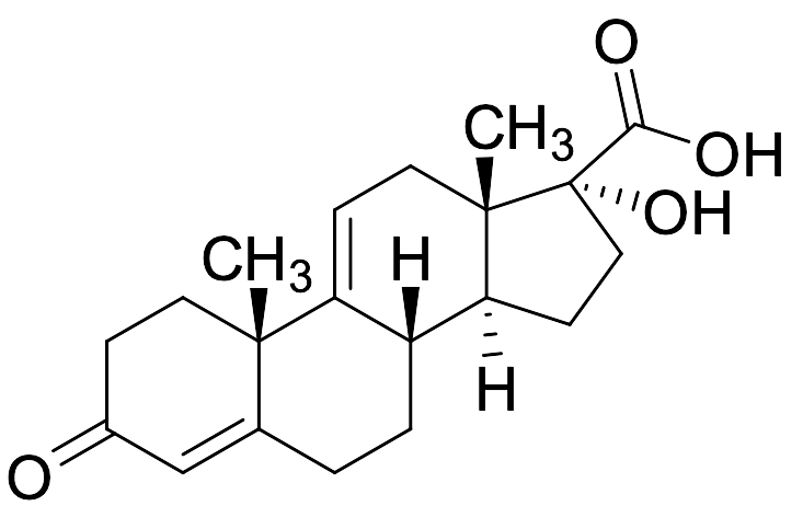 (17alpha)-17-Hydroxy-3-oxoandrosta-4,9(11)-diene-17-carboxylic Acid