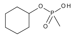 Methylphosphonic Acid Monocyclohexyl Ester