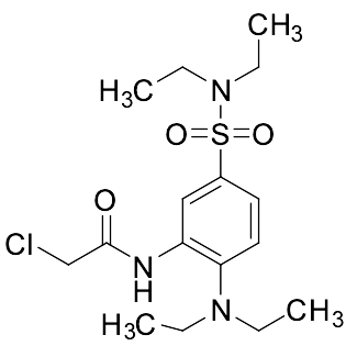 2-Chloro-N-[2-(diethylamino)-5-(diethylsulfamoyl)phenyl]acetamide