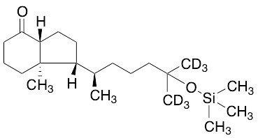 (1R,3aR,7aR)-1-[(1R)-1,5-Dimethyl-5-[(trimethylsilyl)oxy]hexyl]octahydro-7a-methyl-4H-inden-4-one-d6