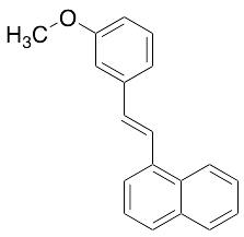 1-[2-(3-Methoxyphenyl)ethenyl]naphthalene