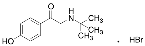 2-​[(1,​1-​Dimethylethyl)​amino]​-​1-​(4-​hydroxyphenyl)​-ethanone Hydrobromide