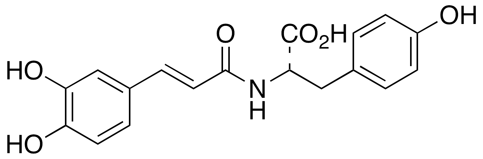 N-[3’,4’-Dihydroxy-(E)-cinnamoyl]-L-tyrosine