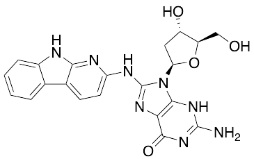 2'-Deoxy-8-(1H-pyrido[2,3-b]indol-2-ylamino)guanosine