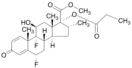 (6alpha,11beta,16alpha,17alphalpha)-6,9-Difluoro-11-hydroxy-16-methyl-3-oxo-17-(1-oxopropoxy) Androsta-1,4-diene-17-carboxylic Acid Methyl Ester