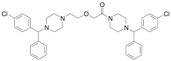 Cetirizine 1-[(4-Chlorophenyl)phenylmethyl]piperazine Amide