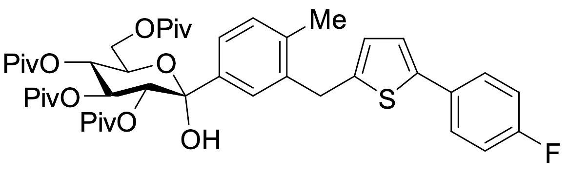 Dehydroxy Tetrapivaloyl Canagliflozin