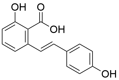 (E)-2-Hydroxy-6-(4-hydroxystyryl)benzoic Acid