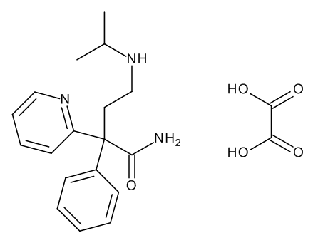 (2RS)-4-[(1-Methylethyl)amino]-2-phenyl-2-(pyridin-2-yl)butanamide Hydrogen Oxalate