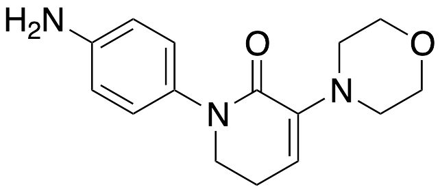 1-​(4-​Aminophenyl)​-​5,​6-​dihydro-​3-​(4-​morpholinyl)​-​2(1H)​-​pyridinone