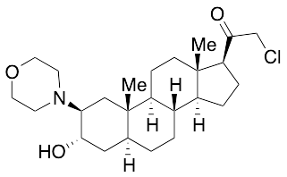 (2beta,3alpha,5alpha)-21-Chloro-3-hydroxy-2-(4-morpholinyl)-pregnan-20-one