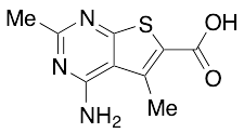 4-Amino-2,5-dimethylthieno[2,3-d]pyrimidine-6-carboxylic Acid