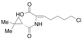(2Z)​-7-​Chloro-​2-​[[[(1S)​-​2,​2-​dimethylcyclopropyl]​carbonyl]​amino]​-​2-​heptenoic Acid