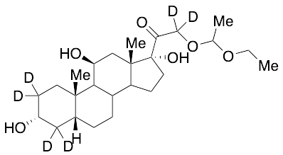 Tetrahydrocortisol 21-O-(1-Ethoxy Ethyl) Ether-d6