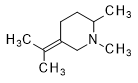 5-Isopropylidene-1,2-dimethyl-piperidine
