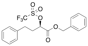 (R)-Benzyl 4-Phenyl-2-(((trifluoromethyl)sulfonyl)oxy)butanoate