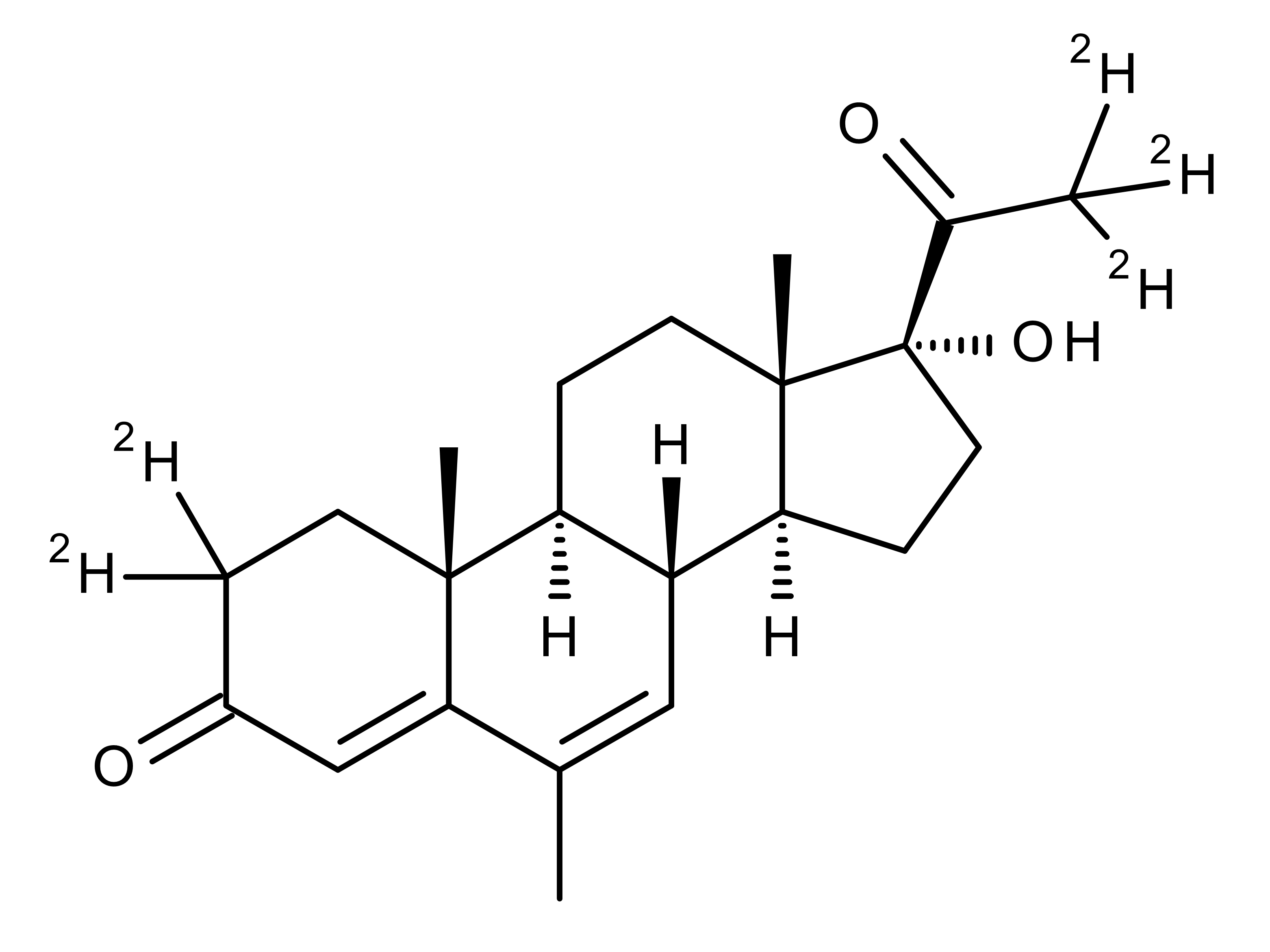 4,6-Pregnadien-6-methyl-17alpha-ol-3,20-dione-2,2,21,21,21-d5