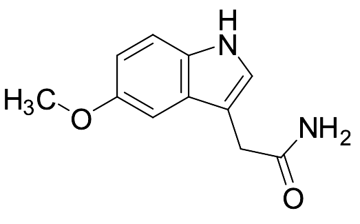 5-Methoxyindole-3-acetamide