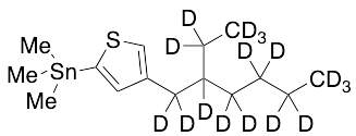[4-(2-Ethylhexyl)thiophen-2-yl]trimethylstannane-d17