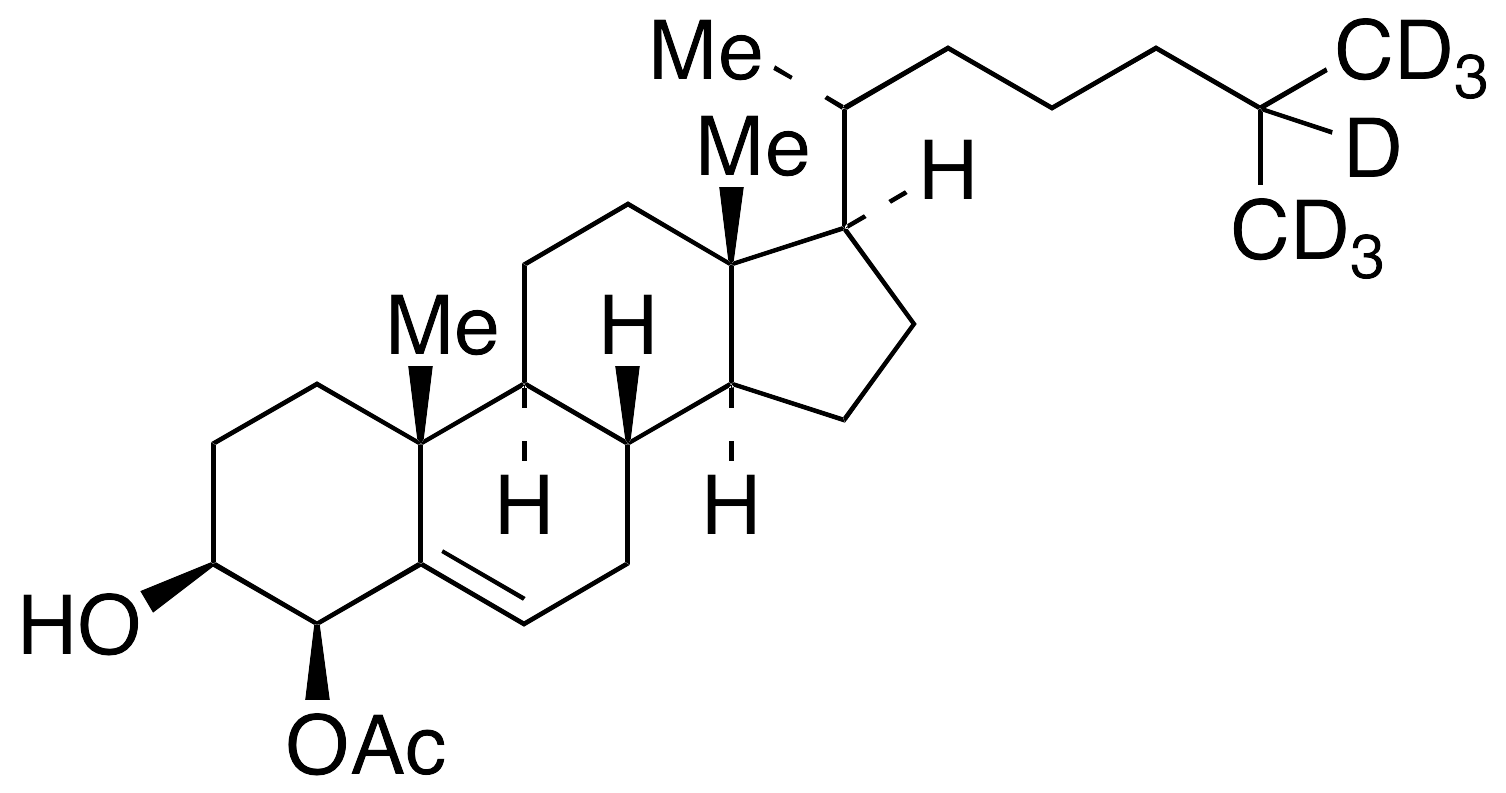 4beta-Hydroxy Cholesterol-d7 4-Acetate