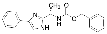 (S)-Benzyl (1-(4-Phenyl-1H-imidazol-2-yl)ethyl)carbamate