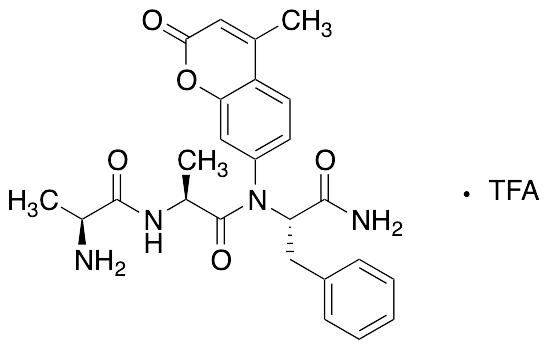 L-Alanyl-L-alanyl-L-phenylalanine 7-amido-4-methylcoumarin TFA Salt