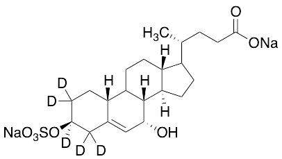 (3beta,7alpha)-7-Hydroxy-3-(sulfooxy)chol-5-en-24-oic-d5 Acid Disodium Salt