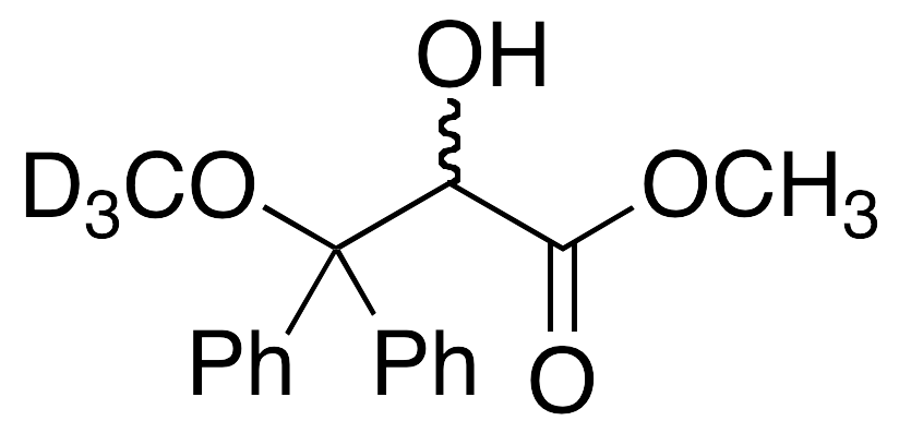 2-Hydroxy-3-methoxy-3,3-diphenylpropanoic Acid-d3 Methyl Ester