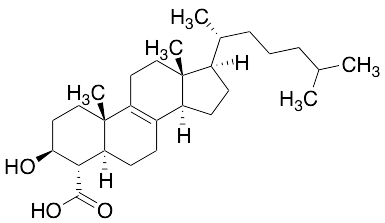 4alpha-Carboxy-cholest-8-en-3beta-ol