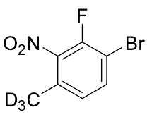 1-Bromo-2-fluoro-4-(methyl-d3)-3-nitrobenzene