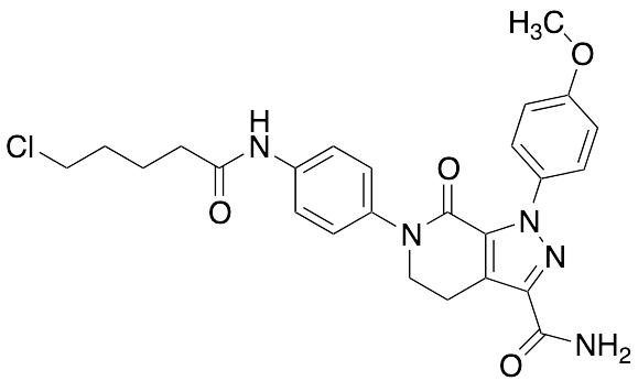 6-[4-[(5-Chloro-1-oxopentyl)amino]phenyl]-4,5,6,7-tetrahydro-1-(4-methoxyphenyl)-7-oxo-1H-pyrazolo[3,4-c]pyridine-3-carboxamide