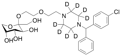 Hydroxyzine-d8 1-Fructose