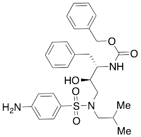 [(1S,2R)-3-[[(4-Aminophenyl)sulfonyl](2-methylpropyl)amino]-2-hydroxy-1-(phenylmethyl)propyl]-Carbamic Acid Phenylmethyl Ester