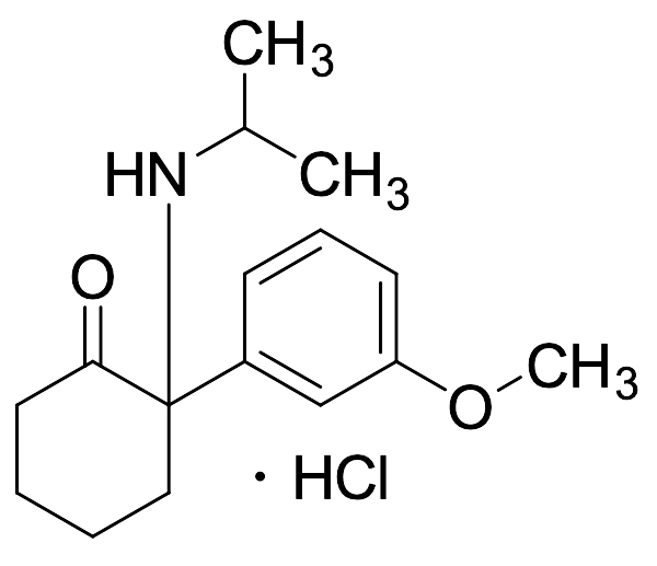 2-(Isopropylamino)-2-(3-methoxyphenyl)cyclohexan-1-one Hydrochloride